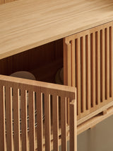 Kanō-Solid Oak Cabinet