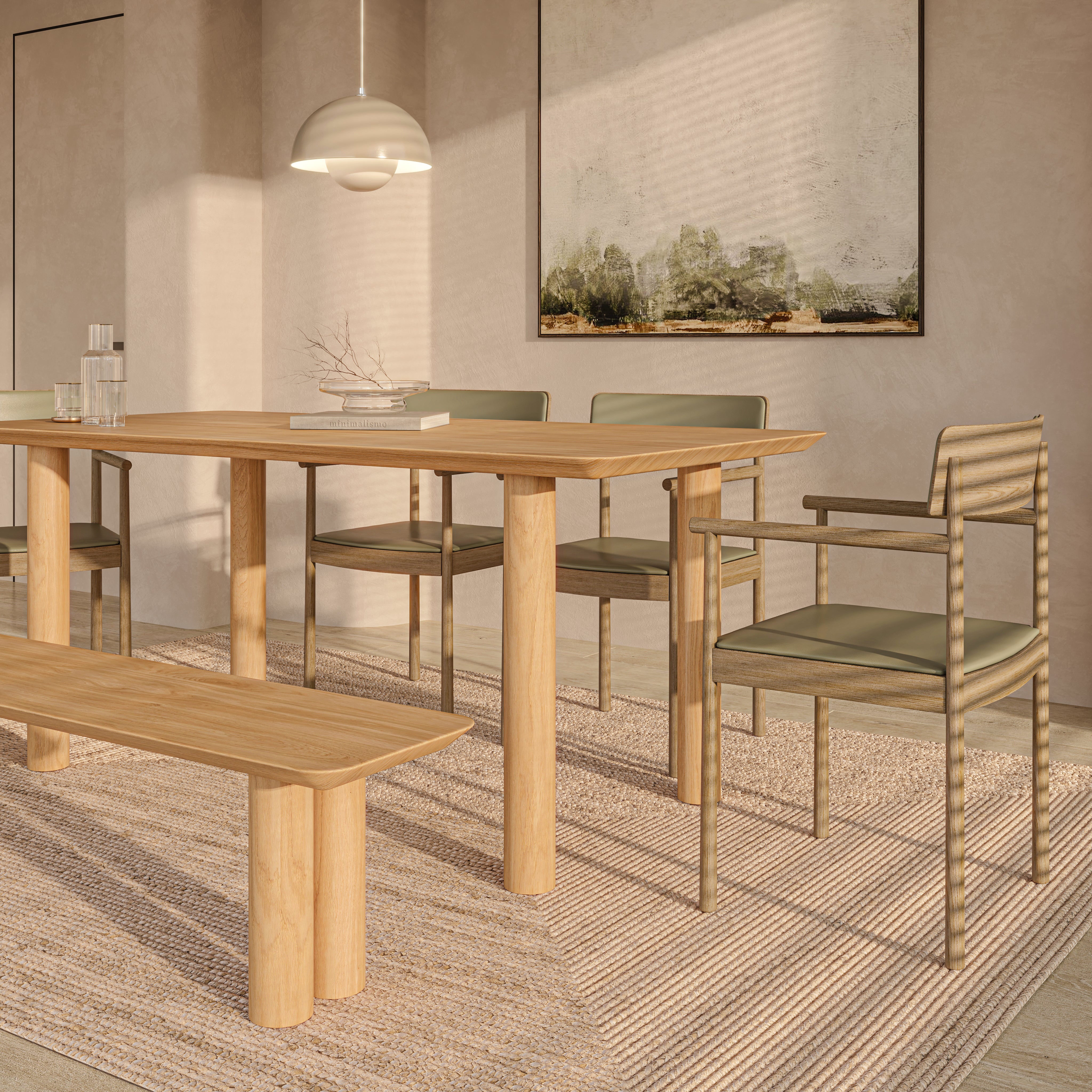 Finn - OAK Dining Table