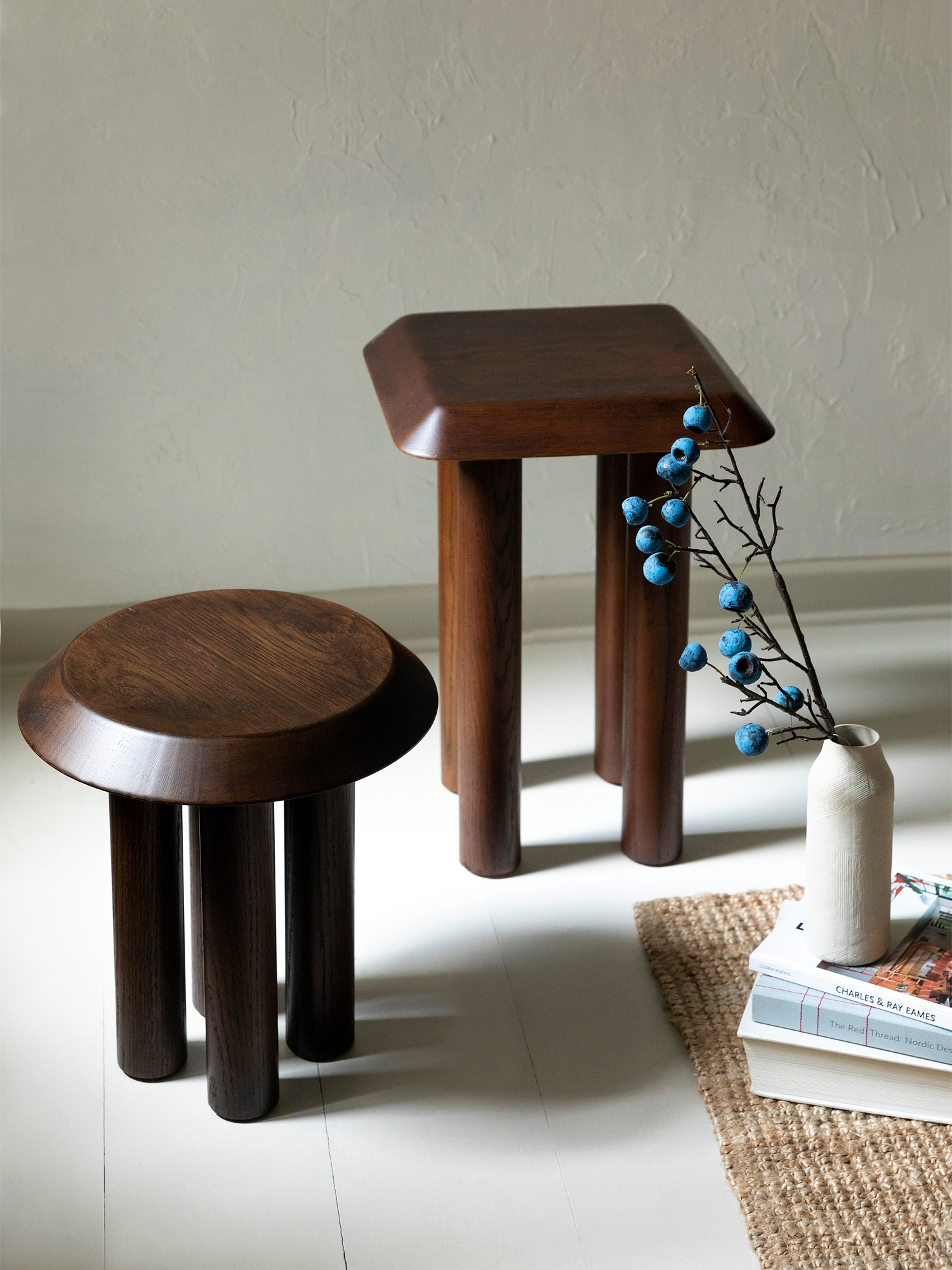 Haus-Solid Walnut Side Table